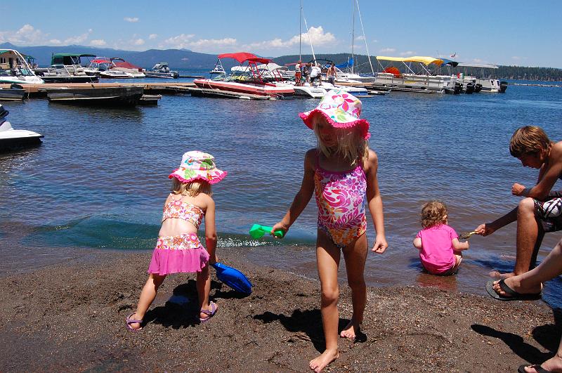 alm_5360.jpg - The cousins all enjoy the beach at Plumas Pines Resort-Jul 2011