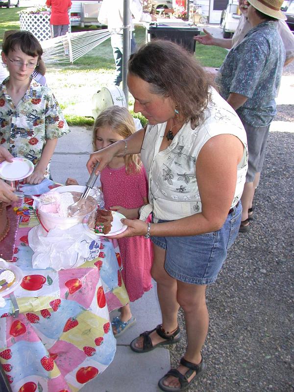 dscn0697.jpg - helping the kids to ice cream and cake at Mille Barron's birthday party-2007